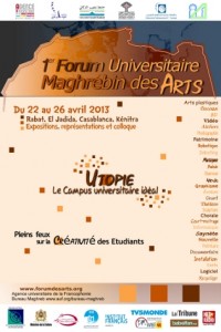 1er forum Universitaire Maghrébin des Arts