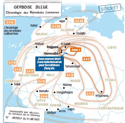 Essais nucléaires français en Algérie : L'étendue exacte des retombées radioactives révélée 